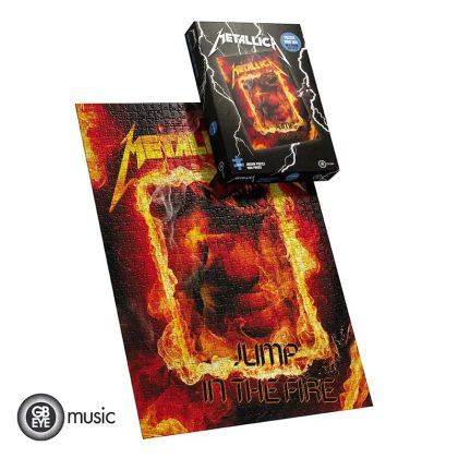 Разпалете страстта: Пъзел Metallica "Fire Demon" (1000 части)!