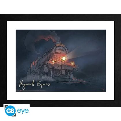 Рамкиран плакат "Хогуортс Експрес" (30x40) - Хари Потър