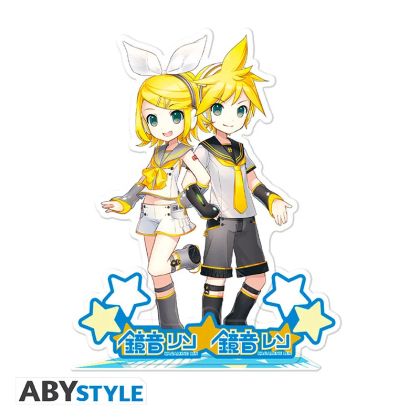 HATSUNE MIKU Acryl® – Kagamine Rin & Len, 10 cm – Акрилна фигурка