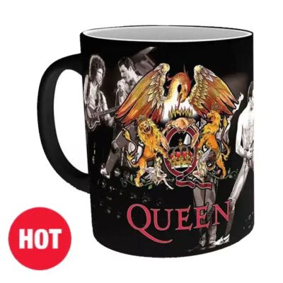 Разкрийте магията с QUEEN термо чаша - 320мл с Crest дизайн!