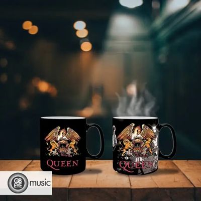 Разкрийте магията с QUEEN термо чаша - 320мл с Crest дизайн!