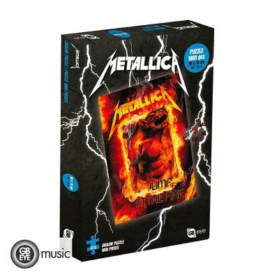 Разпалете страстта: Пъзел Metallica "Fire Demon" (1000 части)!