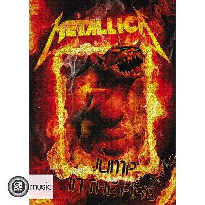 Разпалете страстта: Пъзел Metallica "Fire Demon" (1000 части)!