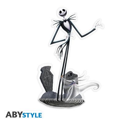 NIGHTMARE BEFORE XMAS Acryl: Джак Скелингтън - внесете магията на Кошмарите преди Коледа във вашия дом!