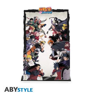 Naruto Shippuden Акрилна Диорама - Групова Битка: Завладяваща сцена от любимото аниме!