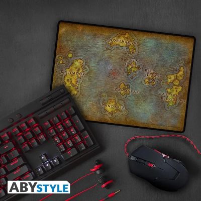 WORLD OF WARCRAFT – Геймърски пад за мишка “Map of Azeroth” – Официален лиценз | EGIFTS.BG
