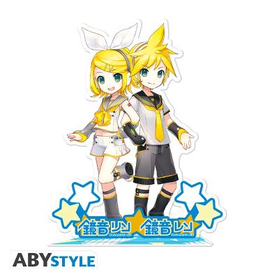 HATSUNE MIKU Acryl® – Kagamine Rin & Len, 10 cm – Акрилна фигурка