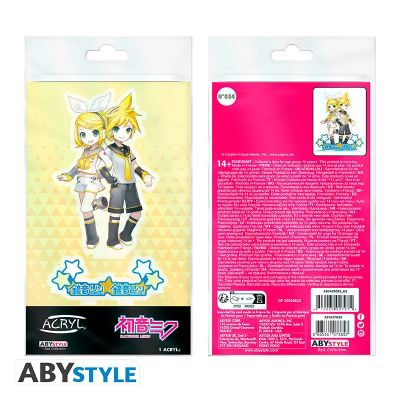 HATSUNE MIKU Acryl® – Kagamine Rin & Len, 10 cm – Акрилна фигурка