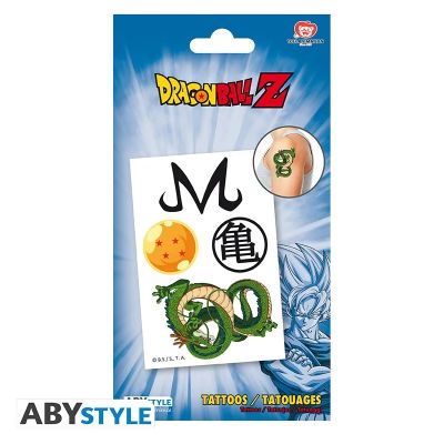 DRAGON BALL Z – Комплект временни татуировки “Saiyan Power” – Официален лиценз | EGIFTS.BG