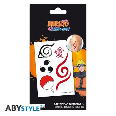 NARUTO SHIPPUDEN – Комплект временни татуировки “Become a Ninja” – Официален лиценз | EGIFTS.BG